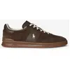Chaussures Polo Ralph Lauren Heritage Aera en daim marron foncé - 41