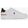 Chaussures Ralph Lauren Masters Court blanc bleu marine - 42
