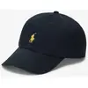 Casquette de baseball coton chino 710667709 par Polo Ralph Lauren Noir...
