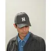 Hartford - Casquette en Laine mélangée H flanelle gris OS