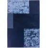 Novatrend Tapis tufté main en laine bleu 160x230 cm