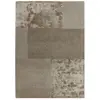 Novatrend Tapis tufté main en laine taupe 120x170 cm