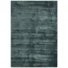 Novatrend Tapis luxe designer en Viskosebleu pétrole 120x170 cm