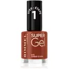 Rimmel London - SUPER GEL Vernis à ongles 12 ml Rouge foncé female
