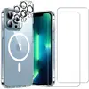 EVETANE Coque iPhone 13 Pro Max et 2 écrans de protection - TPU - Transparente