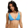 Haut de maillot de bain femme Roxy Love 2 Elongated Tri Bleu L ERJX305...