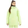 Veste à capuche Roxy Radiant Lines Overhead vert clair femme - M