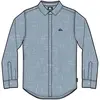 Quiksilver - Mw Premium Stretch Ls - Chemise homme Ashley Blue - S