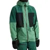 Veste à capuche Quiksilver Forever Stretch GORE-TEX vert noir - M