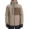 Veste à capuche Quiksilver Sycamore Solid 20K marron - L