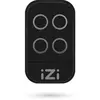 Telecommande portail izi black universelle 4 boutons Mbg IZI-BLACK