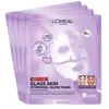 L'Oréal Paris Revitalift Filler Glass Skin Hydrogel Glow Mask 4 pack