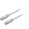 Textorm Câble RJ45 CAT 6 UTP - mâle/mâle - 0.5 m - Blanc