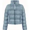 Poivre Blanc Doudoune Synthetic Down 1203 Tweed Gothic Blue Femme bleu L