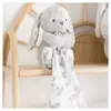 Tartine et Chocolat Doudou Augustin le lapin gris