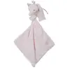 Tartine et Chocolat Doudou plat Ferdinand l'éléphant rose (25 x 25 cm)