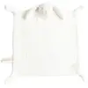Doudou Coton Bio - TARTINE ET CHOCOLAT - Augustin le Lapin - Blanc - Mixte - 30x30cm