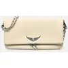 Rock Grained Leather par Zadig & Voltaire Blanc T.U Sacs