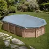 G&J GREENALL BLOOM Gre Accessories Bâche D´hiver Pour Piscine Ovale Vermela 755 x 555 cm
