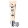 Crème Make-up Base It Cosmetics CC+ Nude Glow Fair Ivory Spf 40 32 ml