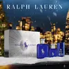 Coffret Polo Bleu 3 pièces