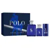 Ensemble 3 pièces Polo Bleu