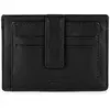Porte cartes Lancaster Ref 120 41 Noir 10*9*1,5 cm