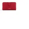 Pas de marque Compagnon Lancaster Constance en cuir ref_lan40312-rouge-19*11 Rouge