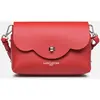 LANCASTER  Sac rabat PUR & ELEMENT CITY FLORE 423-48 - couleur:Rouge / champagne