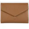 Portefeuille Lancaster Ref 55433 camel 13*10*3 TU Marron
