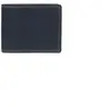 Portefeuille Lancaster cuir ref_lan26058 bleuf-camel Bleu