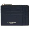 Porte-cartes Zippé Dune Lancaster 129-22 Bleu Foncé