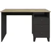 Bureau 3 tiroirs 122cm ARTLEY
