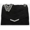 THE 1 M CROCO N par IKKS Women Noir T.U Sacs