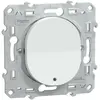 Schneider Interrupteur va-et-vient lumineux LED Ovalis Schneider Blanc