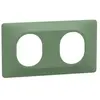 Plaque de finition 2 postes Schneider Ovalis S320704B coloris...