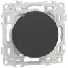 Va-et-vient ou poussoir noir Odace (S940204)
