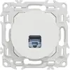 Prise RJ45 Cat6 STP blindée blanche Odace (S920476)