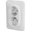 Schneider SC5S262089 Double prise de courant avec terre Ovalis complet 230 V