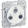 Schneider Prise TV / SAT / FM Odace blanc