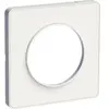 Schneider S520802 Plaque 1 poste Odace Touch Liseré blanc