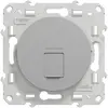 Prise RJ45 Schneider catégorie 6 STP Odace aluminium