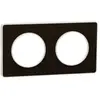 Plaque Schneider Odace Touch Bronze Brossé 2Postes