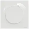 Plaque ODACE Styl blanche 1 poste - Schneider - S520702