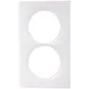 Schneider - plaque odace styl schneider 2 postes - blanc S520714
