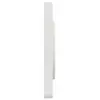 Plaque - SCHNEIDER - Odace Touch - Translucide blanc - 71mm - 1 poste