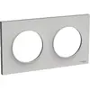 Plaque Odace Styl - Sable - Double horizontale / verticale 71mm
