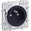Prise électrique - Schneider - ODACE - 16A - IP21 - Noir