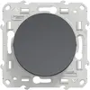 Schneider S540204 Odace Interrupteur va et vient anthracite