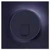 Plaque ODACE Styl anthracite 1 poste - Schneider - S540702